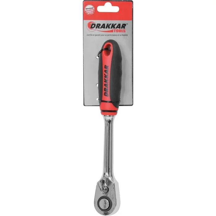 CLIQUET 1/2″ REVERSIBLE PROFESSIONNEL 72 DENTS S – DRAKKAR TOOLS – 15116