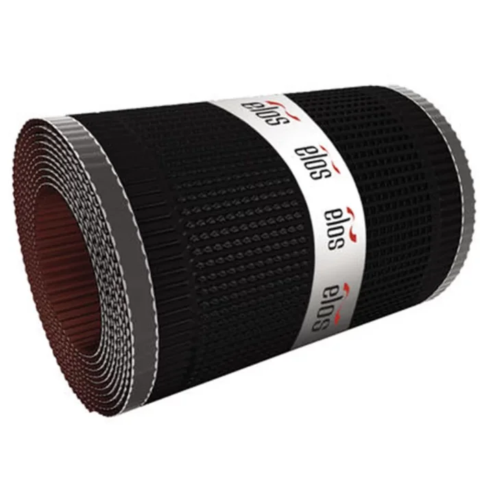Closoir de faitage souple ventile tout aluminium 320mmx10m
