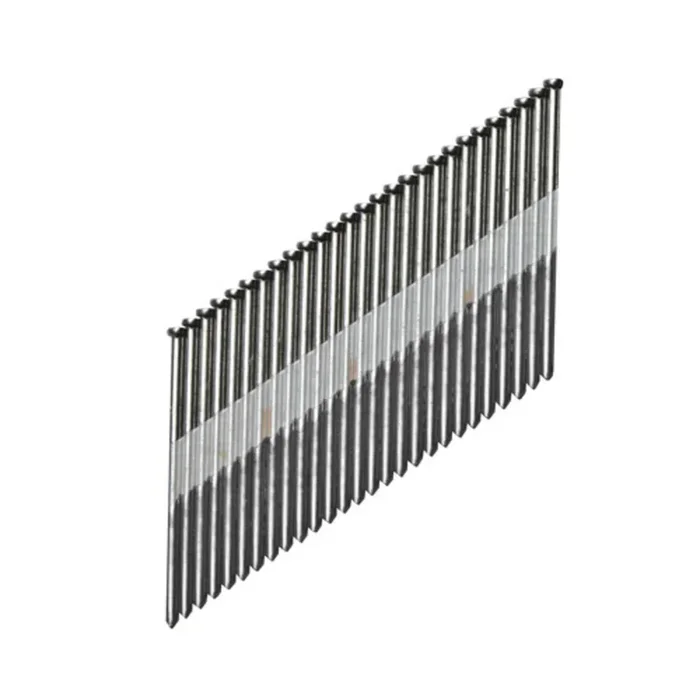Clous tête-D 2.8 X 75 mm 34° annelée électro galvanisée – Lot de 2500 – HIKOKI – 753614