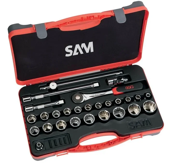 COFFRET 27 OUTILS 1/2′ SAM OUTILLAGE – 75S27PA
