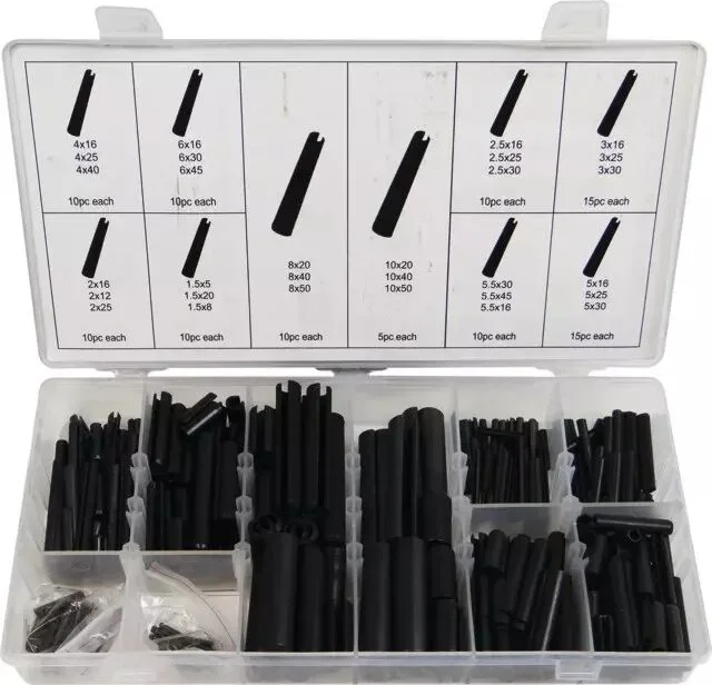Coffret 315 goupilles elastiques type mecanindus techni-power