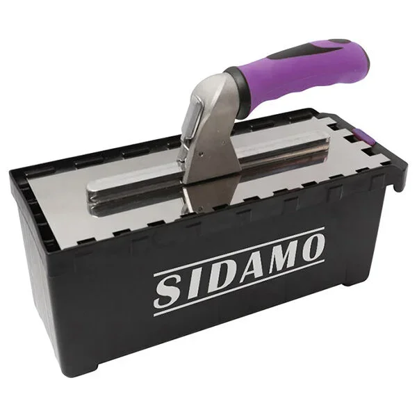 COFFRET DE 6 PLATOIRS À COLLE INOX 280X115MM- SIDAMO – 11255043