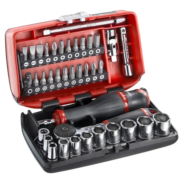 Coffret de douilles 1/4 6pans R2nano Facom
