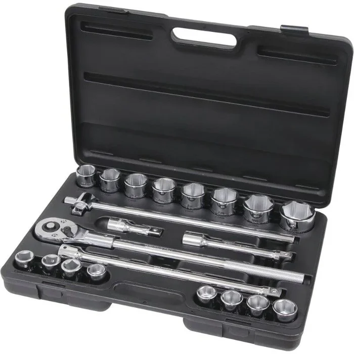 Coffret de douilles 3/4″ – 21 pièces PL DRAKKAR TOOLS – 15134