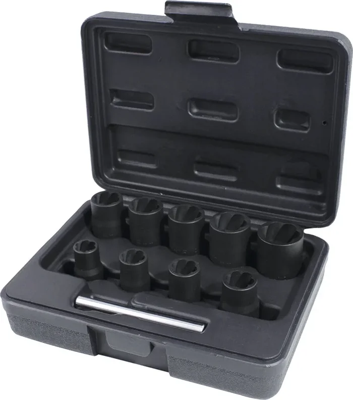 Coffret de douilles à chocs spéciales 3/8 », 10 à 19 mm, 10 pcs KS TOOLS – 913.3855