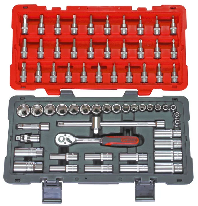 Coffret de douilles et accessoires ULTIMATE® 3/8 », 66 pièces KS TOOLS – 922.0666