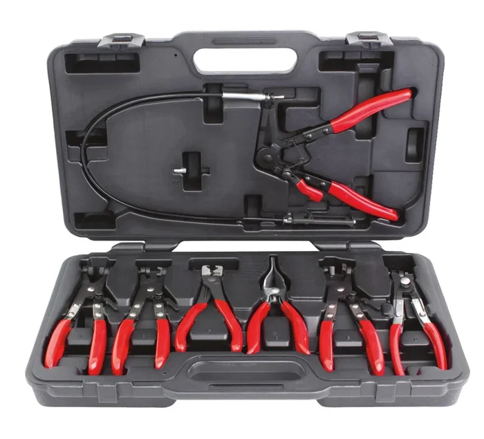 Coffret de pinces spéciales et collier clip KS TOOLS – 115.1055