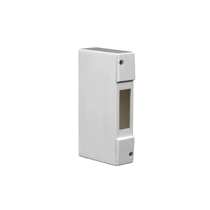 Coffret de protection vide Debflex – 1 rangee – 1 module – Avec rails – Polystyrene – Blanc