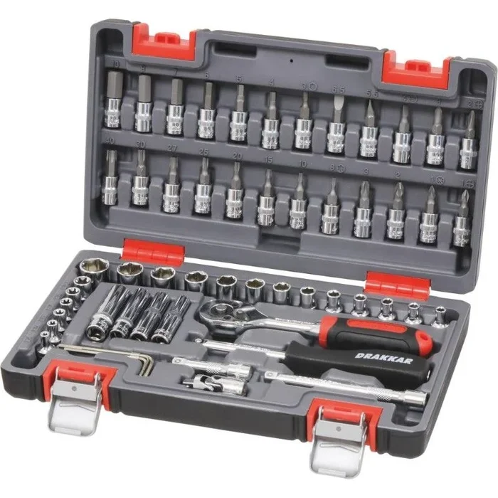 Coffret douilles 1/4 DRAKKAR TOOLS – 11434