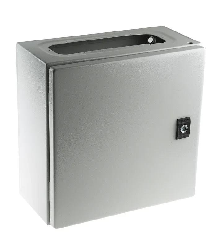 Coffret mural Schneider Electric Spacial CRN en Acier, Hauteur 300 mm, Largeur 300 mm, Profondeur 150mm, Gris, IP66