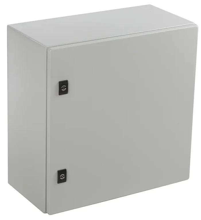Coffret mural Schneider Electric Spacial CRN en Acier, Hauteur 500 mm, Largeur 500 mm, Profondeur 250mm, Gris, IP66