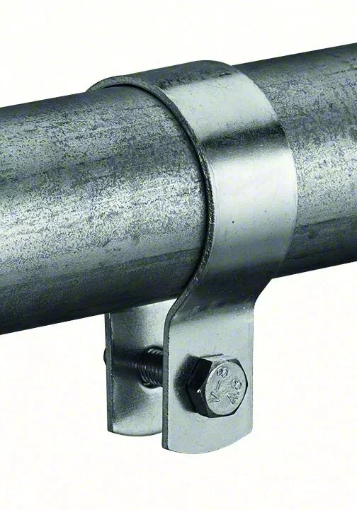 Collier attache leger 1″1/2 tube 40×49 – boulon m8x30
