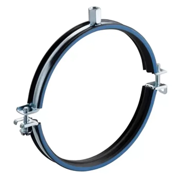 Collier circulaire pour tube de ventilation avec connecteur diametre 315 mm