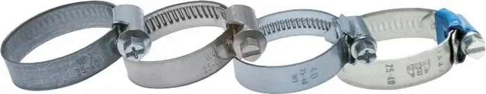 collier de serrage 12mm 230 – 250mm, acier galvanisé (W1) (IDEAL)