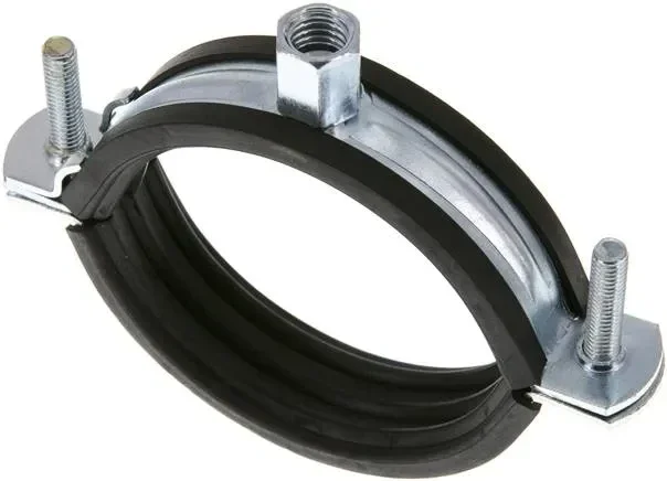 Collier de serrage 68 – 73mm,acier galvanisé avec insert, FISCHER