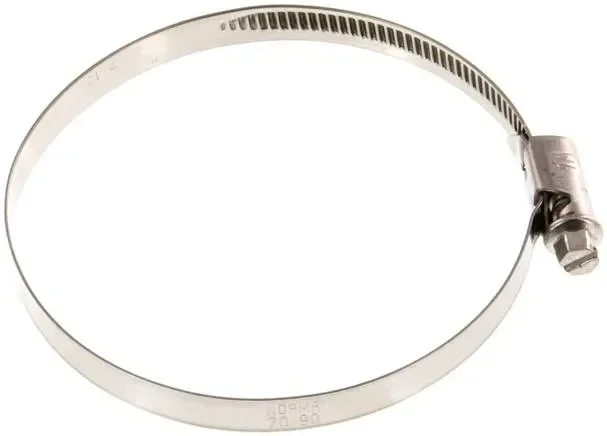 Collier de serrage 9 mm 70 – 90 mm, 1.4301 (W4) (NORMA)