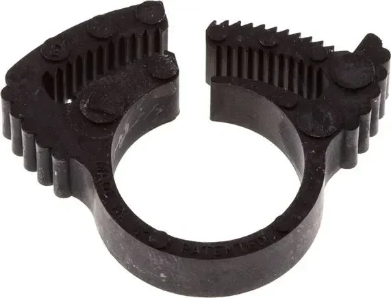 Collier de serrage à enclenchement, nylon, 15 – 17mm