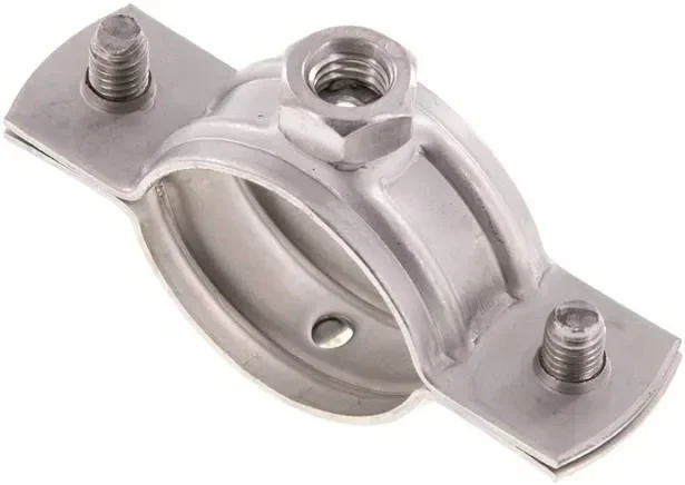 Collier de serrage pour tube, 31 – 35 mm, 1.4404, sans insert
