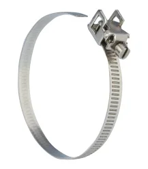 Collier de serrage pour tuyau, Sangle à libération rapide, Acier Inoxydable, 50 → 175mm