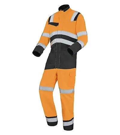 COMBINAISON 1 FAG FLUO SAFE XP ORANGE FLUO / GRIS CHARCOAL CEPOVETT – 22-9G86-9570-2227