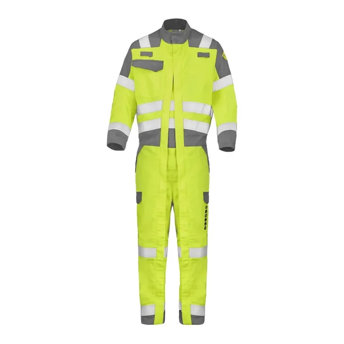 COMBINAISON 2 ZIP ATEX HV 320 XP NEVADO JAUNE FLUO/GRIS ACIER CEPOVETT – 22-9J72-3004-706