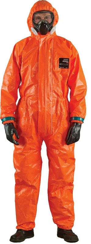 Combinaison de protection Ansell,Taille S Unisexe, Orange