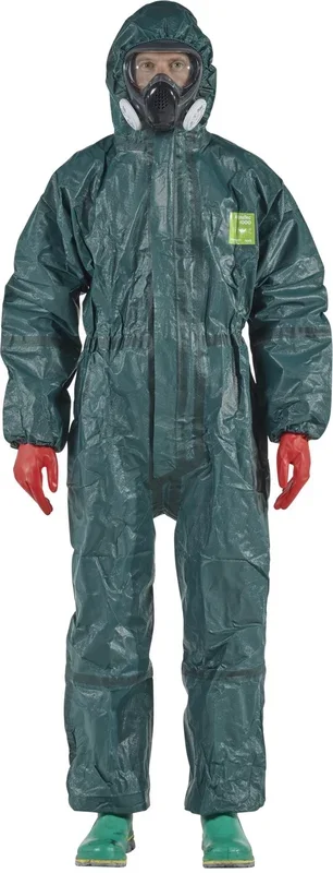 Combinaison de protection Ansell,Taille XXL Unisexe, Vert