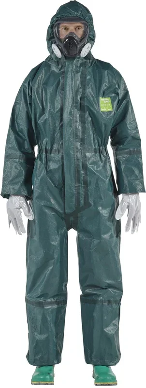 Combinaison de protection Ansell,Taille XXXXL Unisexe, Vert