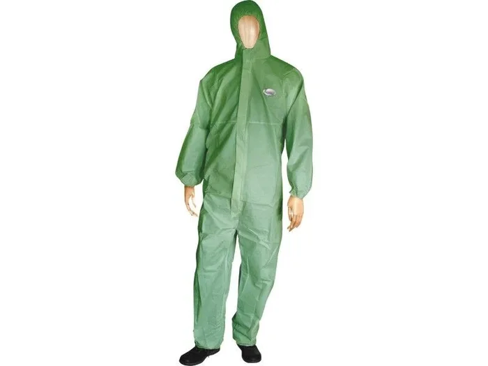 Combinaison verte t3 prot.chimique 5/6 – 18267