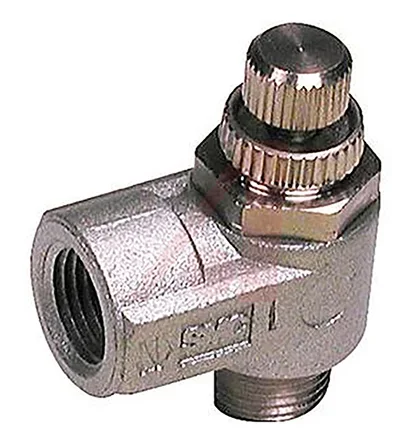 Commande de vitesse SMC AS, NPT 3/8 mâle