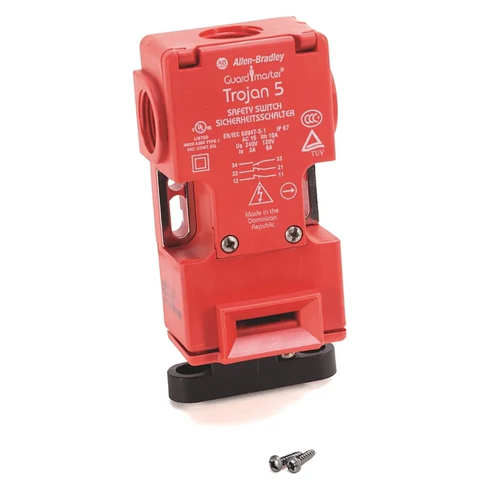 Commutateur de verrouillage de sécurité Allen Bradley Guardmaster 440K, 2NF/1NO, A clé, IP67, 240V, 6A