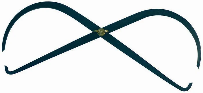 COMPAS CRAVATE 250MM ACIER BRUNI TALIAPLAST – 406701