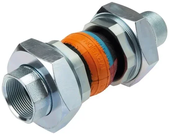 Compensateur, DN40, R 1-1/2″ (M) – F 1-1/2″ (F), NBR