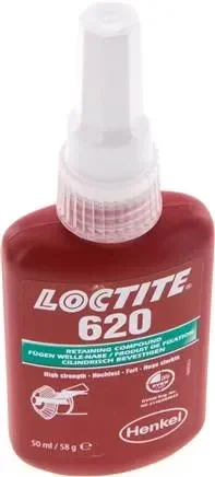 Composé de liaison anaérobie, LOCTITE, 50 ml, haute résistance, résistance à la main [min] 80
