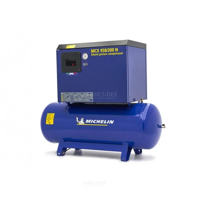 Compresseur insonorisé Michelin 7,5 HP 270 litres MCX 958/300 N NW