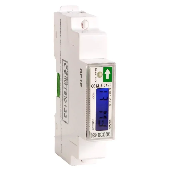 Compteur d’énergie monophasé 45A – 230V – afficheur Modbus – MID – Acti9 iEM