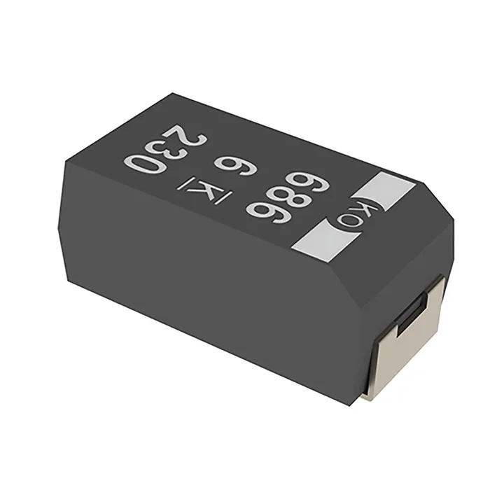 Condensateur au polymère KEMET T525, 10μF, 10V c.c., Montage en surface