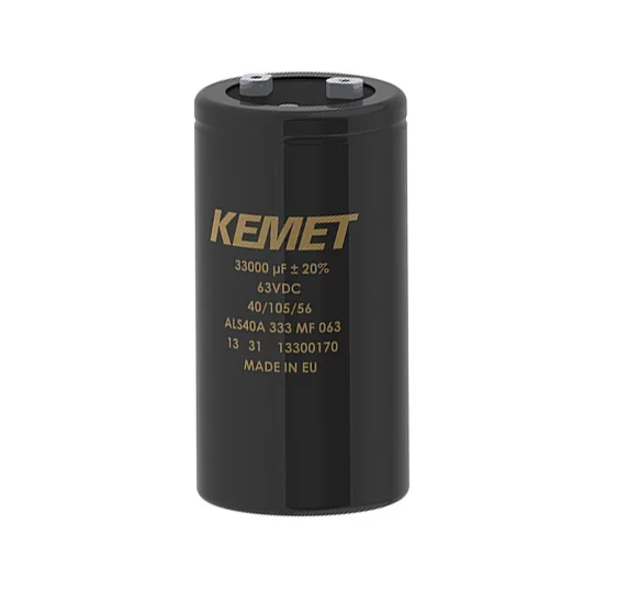 Condensateur KEMET série ALS80, Aluminium électrolytique 10000μF, 63V c.c.