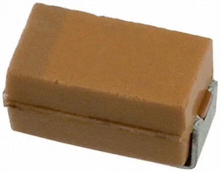 Condensateur Nobium, 4.7μF, 10V c.c., CMS, 3.2 x 1.6 x 1.6mm, pas de 1.1mm, -55 °C → +105 °C.
