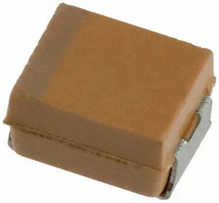 Condensateur Nobium, 47μF, 6.3V c.c., CMS, 3.5 x 2.8 x 1.9mm, pas de 1.4mm, -55 °C → +105 °C.