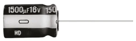 Condensateur Panasonic série HD, Aluminium électrolytique 470μF, 50V c.c.