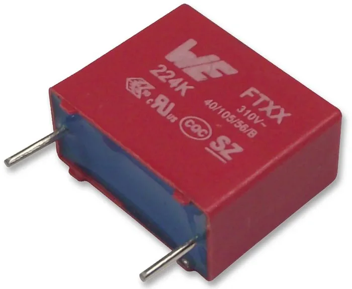 Condensateur polypropylène Wurth Elektronik WCAP-FTXX 680nF 310V c.a. ±10% X2