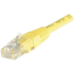 Connect 245762 câble de réseau jaune 20 m cat6 u/utp (utp)