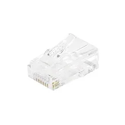 Connecteur 8P8C RJ45 CAT6 utp pour monobrin lot de 10