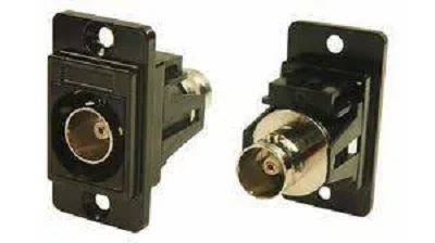 Connecteur BNC RS PRO Femelle Droit, raccordement Câble 75Ω Montage panneau