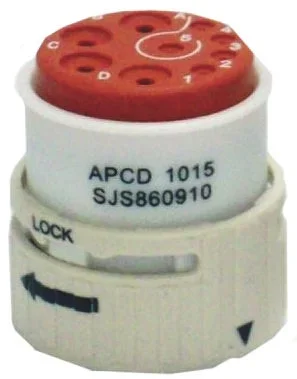 Connecteur circulaire Amphenol PCD US série Luminus QuickConnect, 9 contacts, Suspension libre, raccordement Cage à