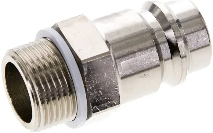 Connecteur d’accouplement (NW19) G 3/4″(AG), laiton nickelé