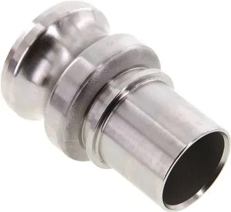 Connecteur DIN/EN-Kamlock (E/EC) tuyau de 38 (1-1/2&Prime;)mm, acier inoxydable (1.4408)