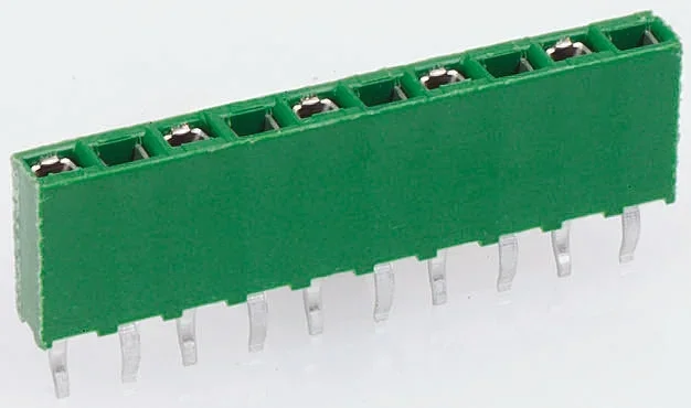 Connecteur femelle pour CI, 4 contacts, 1 rangée, 2.54mm, Traversant, Droit