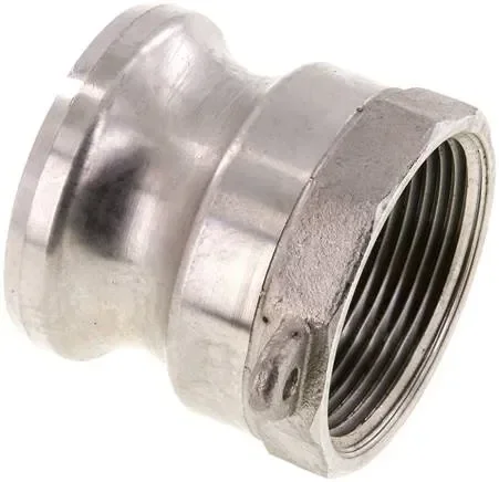 Connecteur Kamlock (A) NPT 1-1/2&Prime;(FF), acier inoxydable (1.4408)